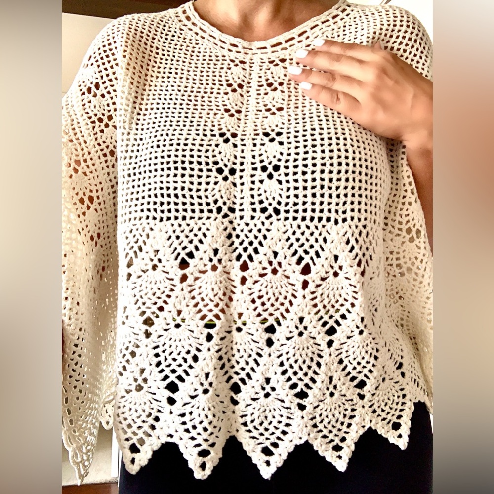 Brand new crochet top